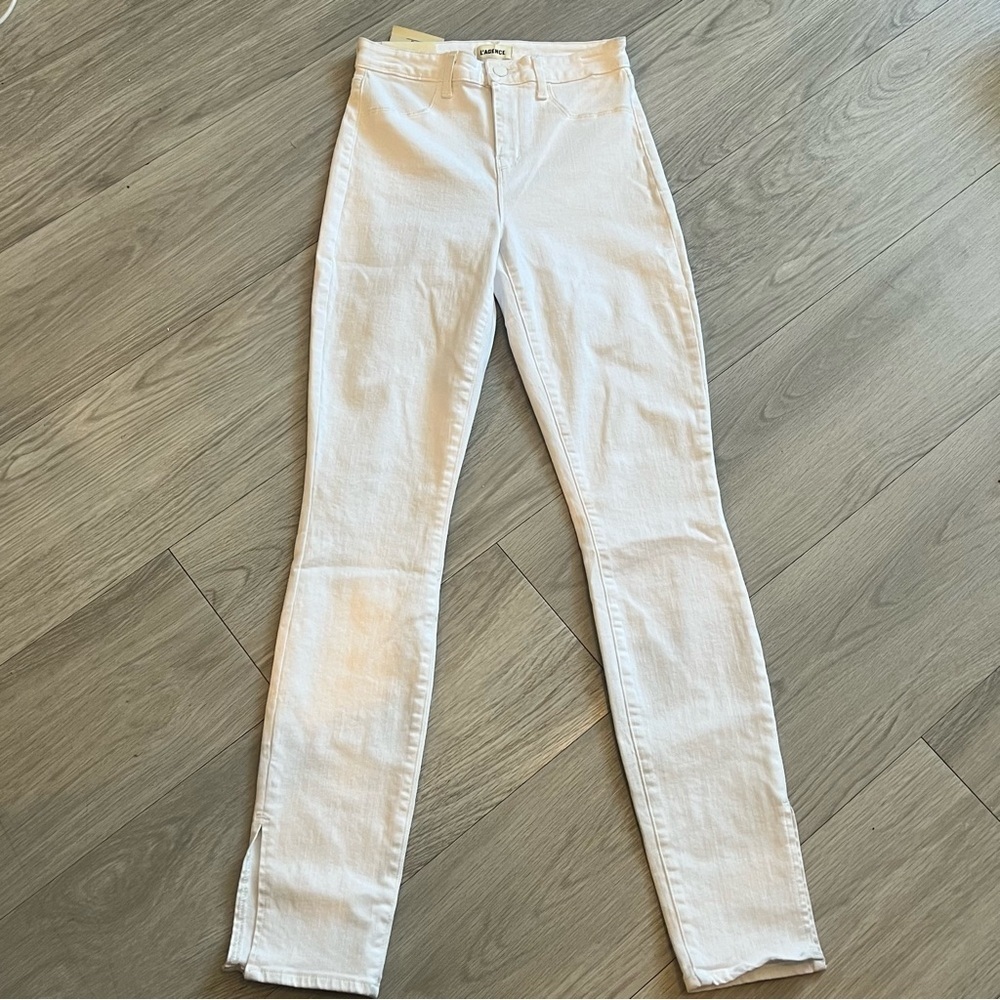 NEW L'AGENCE josie jean in blanc - Picture 3 of 9